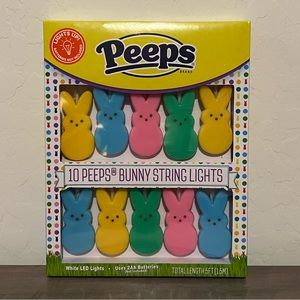 Peeps Bunny Easter String Lights 10ct